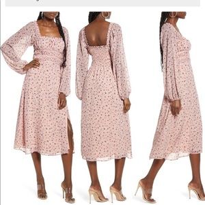 WAYF Nordstrom X IIC Blush Dress